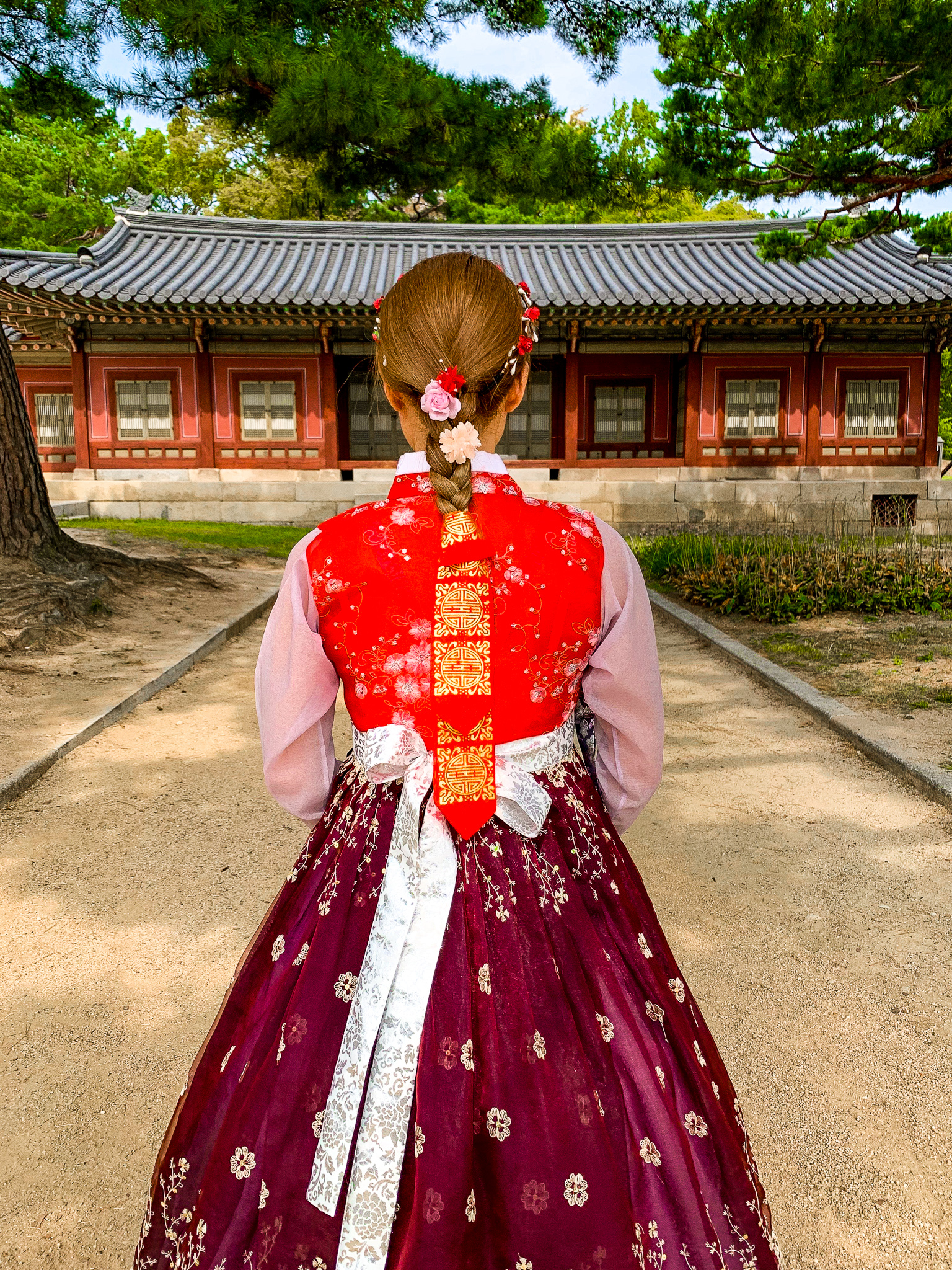 traditional daenggi hairstyle braid