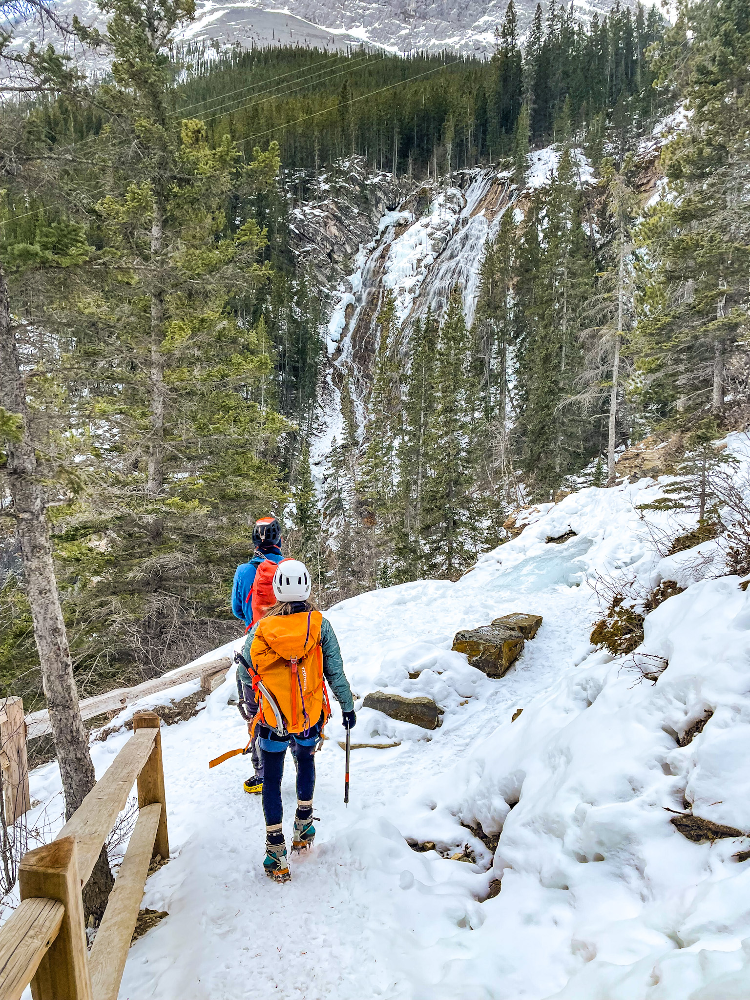 icy grassi lakes trail 